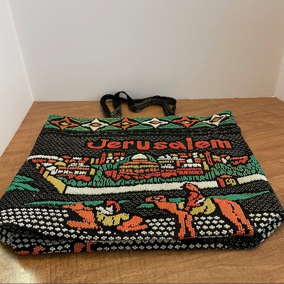 Jerusalem Beaded bag/purse - Picture 2 of 3